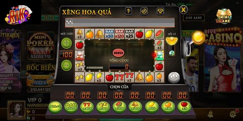 Cơ chế chơi và cách tham gia game Xèng hoa quả