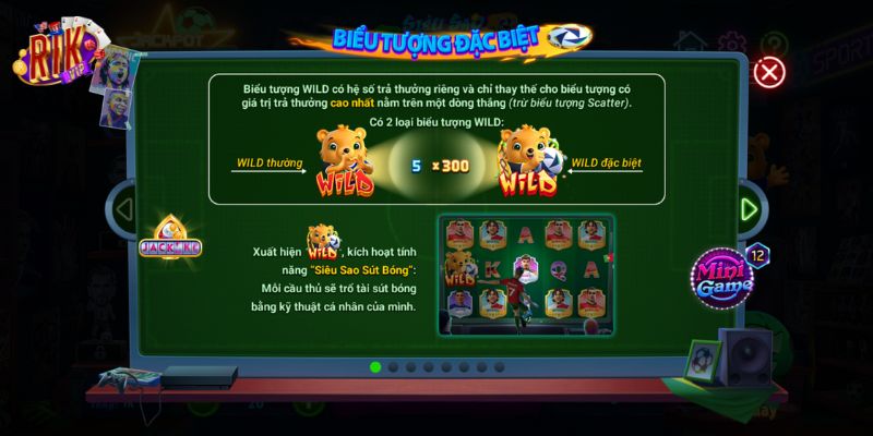 Giao diện và biểu tượng đặc trưng của Siêu Sao Bóng Đá