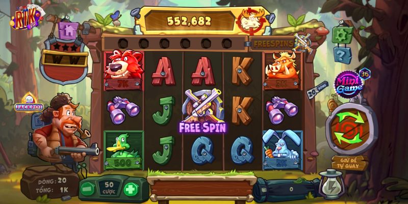 Giao diện và biểu tượng trong thợ săn nai vàng