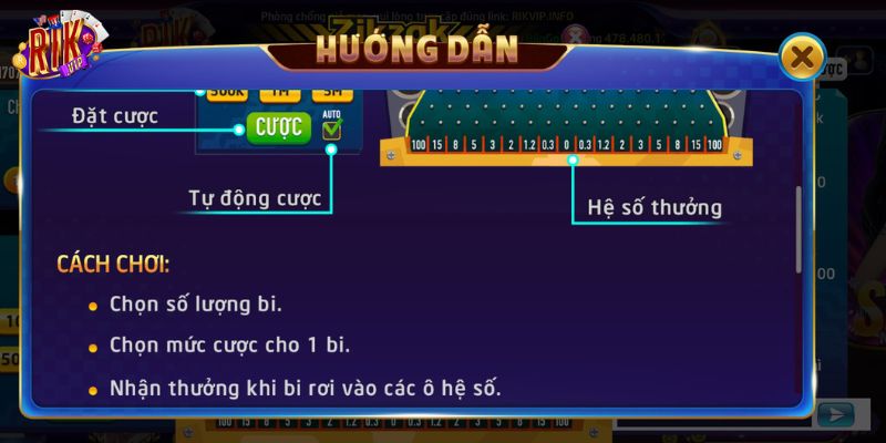 Luật chơi Zikzak chi tiết nhất cho tân binh