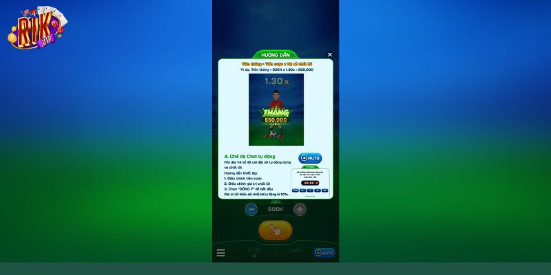 Mẹo chơi tâng bóng dễ thắng nhất tại Rikvip