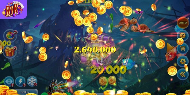 Bắn cá đại chiến Thái Bình Dương: Game săn thưởng cực cuốn 1 ban ca dai chien thai binh duong